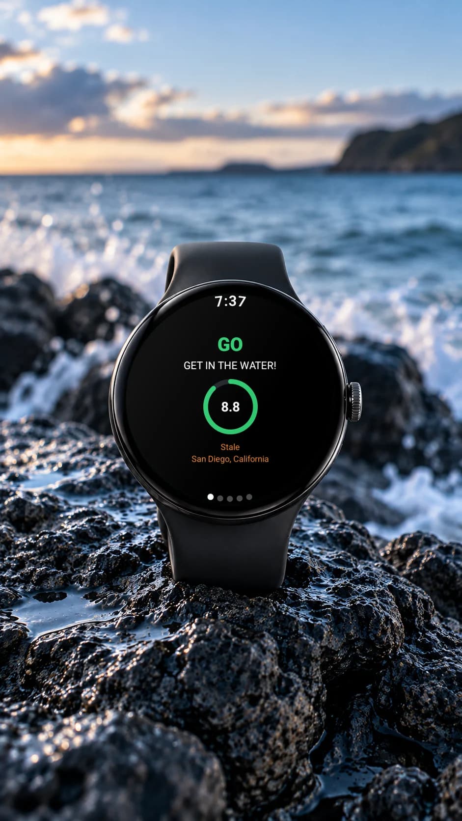 Spearo Go on a device