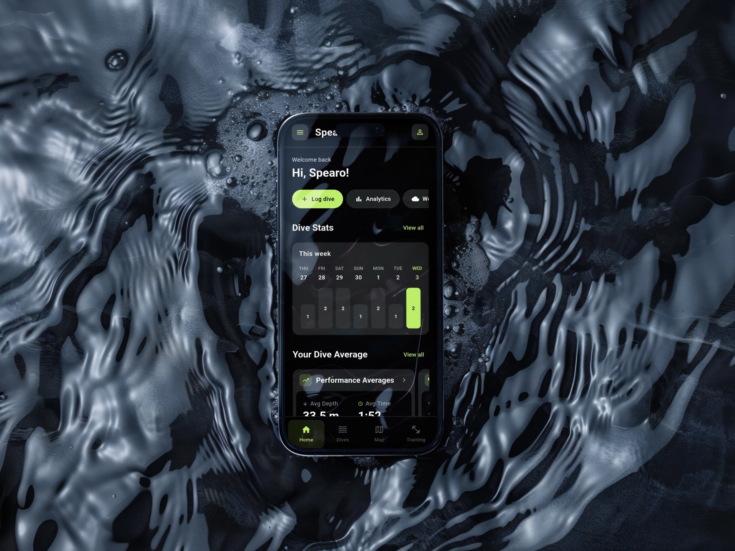Spearo Tracker preview